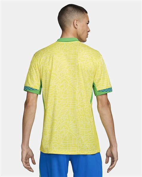 nike dri-fit soccer replica jersey men& 39|Brazil 2024 Stadium Home Men's Nike Dri.